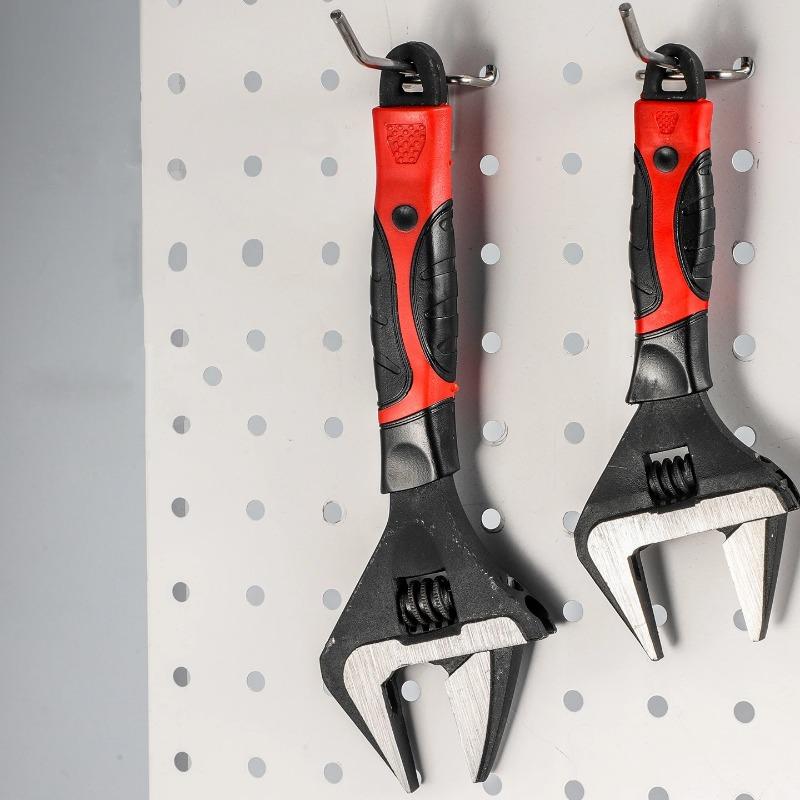 Adjustable Wrench Stainless Steel Universal Spanner Bathroom Wrench Large Open High Quality Plumbing Repair Tool Household