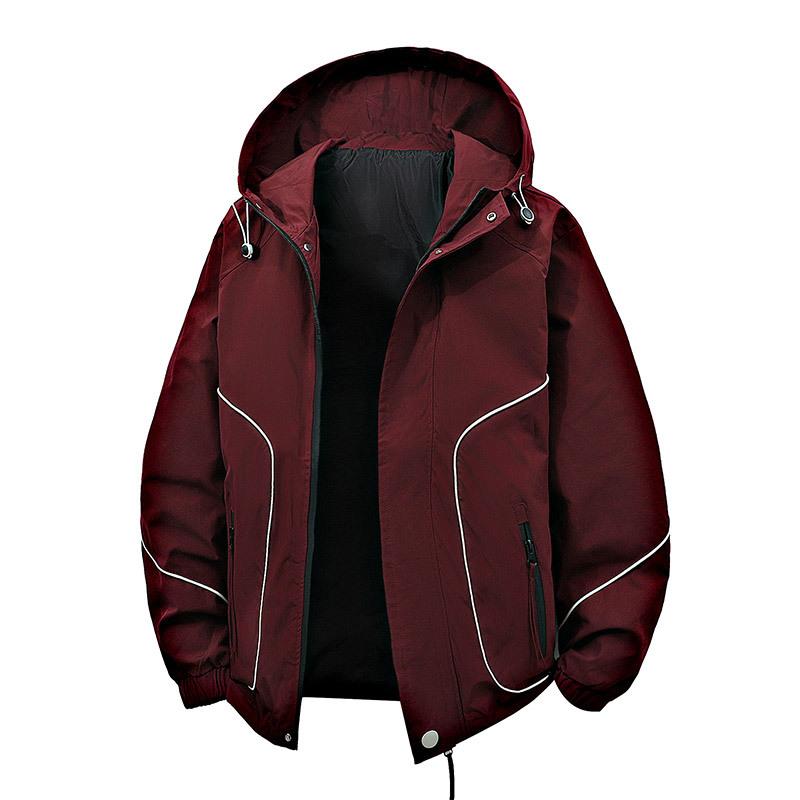 Hooded Autumn and Winter Men's Korean Version Slim-fitting Youth Versatile Outdoor Casual Versatile Top Jacket