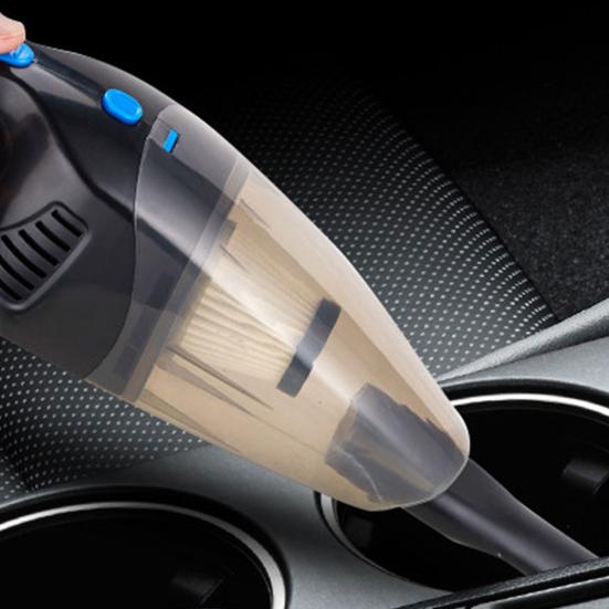 Handheld Car Vacuum Cleaner, Vacuum Cleaner and Air Duster, High Power Vacuum with Non Slip Handle for Car, Home, Office, Pet