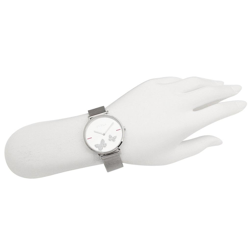 Watch FURLA 976536 R4253113503 6M0 GIADA BUTTERFLY 36MM Ladies Watch COLOR SILVER [Furla] [Item]