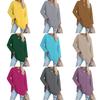 2022 Oversized Women's Loose-Fit T-Shirt with Drop Shoulder and Round Neck