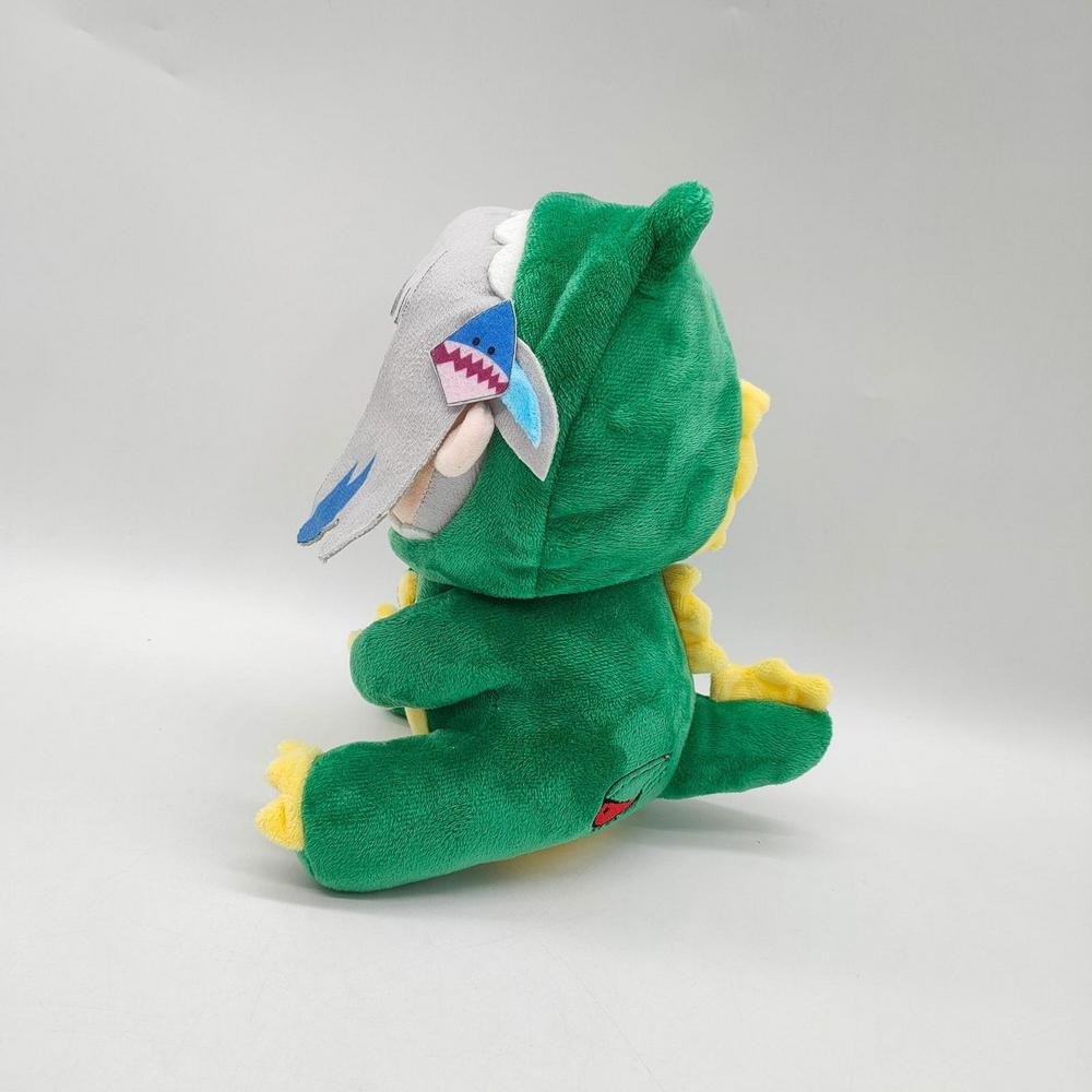 Hololive Dino Gura Plush Toy Gawr Shark Stuffed Dolls Baby Animals Virtual YouTuber Plushies Figure Pillow Kid Christmas Gifts