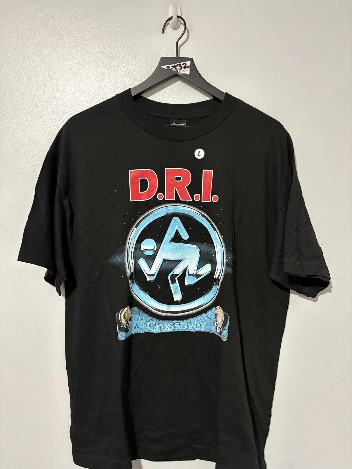

D.R.I. Shirt Mens Large Black Crossover Album Punk Band Tee Chaser Graphic Rock 4XL