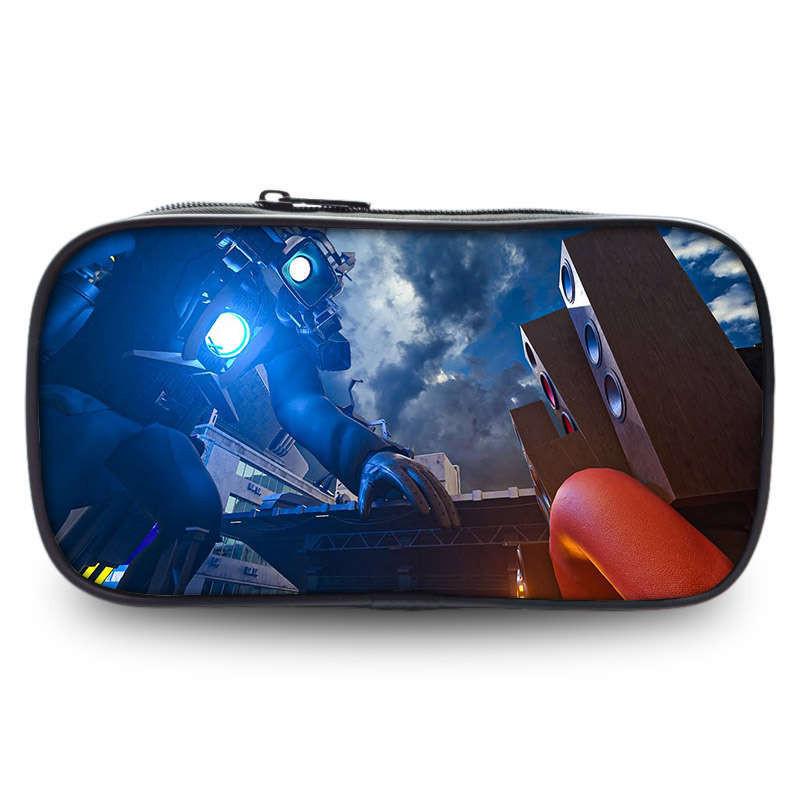Titan Pencil Highquality Case With Unique Toilet Man Design Students For