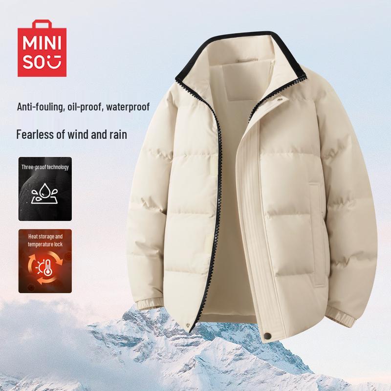 

MINISO Men s Loose Fit Winter Padded Jacket 2XL