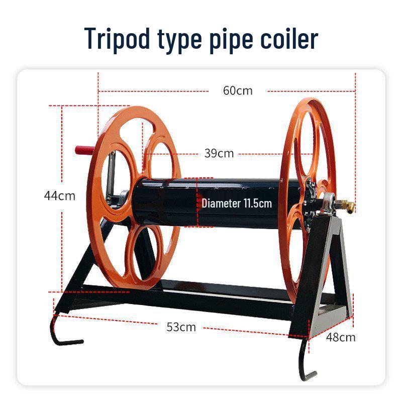 Pipe and Cable Winding Reel with Spray Function