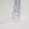 Față de masă transparentă din PVC cu margine surfilată, Grosime 12-Silk, Disponibilă în forme rotunde sau pătrate