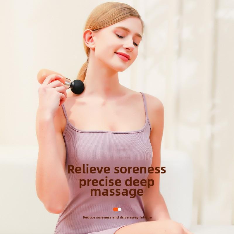 Svalová relaxace USB Mini masážní pistole Fasciální metr Svalová relaxace Vibrační pistole Tyč Masáž Fitness vybavení