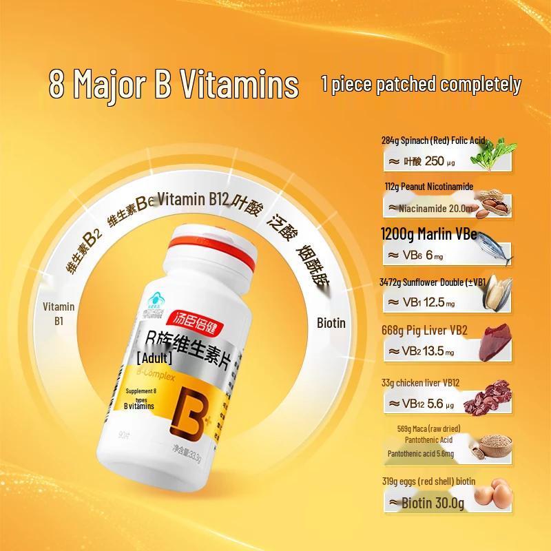 BYHEALTH Vitamin B Complex Tablets