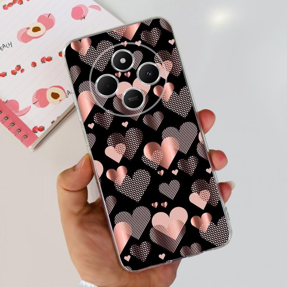 For Xiaomi Redmi 14C Case Poco C75 Cute Cat Cartoon Cover Soft Silicone Phone Case For Xiaomi Poco C75 Redmi 14C 14R Fundas Capa