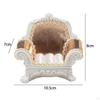 1/12 Dollhouse Sofa Mini Jewelry Box Elegant Small Storage Case Simulation Toy