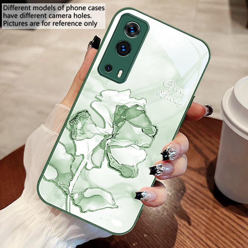 

Чохол для телефону з текстурою рожевого мармуру Для Vivo Y76 16 55 V29 Lite 5G 25 23 30 iQOO Z9X 12 Pro Neo X200 100 90 60 Чохол для телефону із загартованого скла For vivo Y76 5G