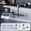 Dual Screen Laptop & Monitor Arm with Height Adjustability