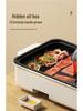 Multifunktionales Shabu-Shabu & Grill: Hochwertiger elektrischer Dämpf-, Koch- und Grilltopf