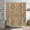 Elegante Tenda da Doccia Floreale Vintage Impermeabile Decorazione Bagno Tessuto con Motivo Rustico Farmhouse Sfondo per Vasca