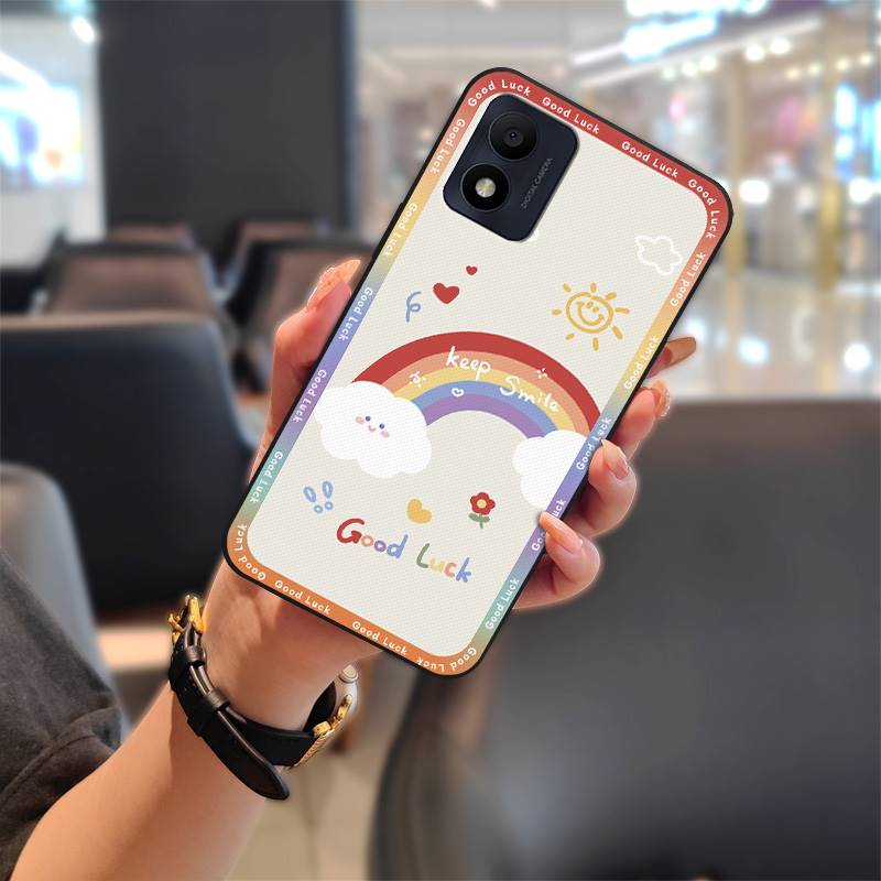 Cover Cute Phone Case For Alcatel 1B 2022 Soft Case TPU Anti-knock Silicone Fashion Design Protective Back Cover Durable