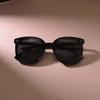 Cool Big Frame Square Sunglasses for Women Men Fashion Designer Brand Colorful Mirror Lens Black Colors