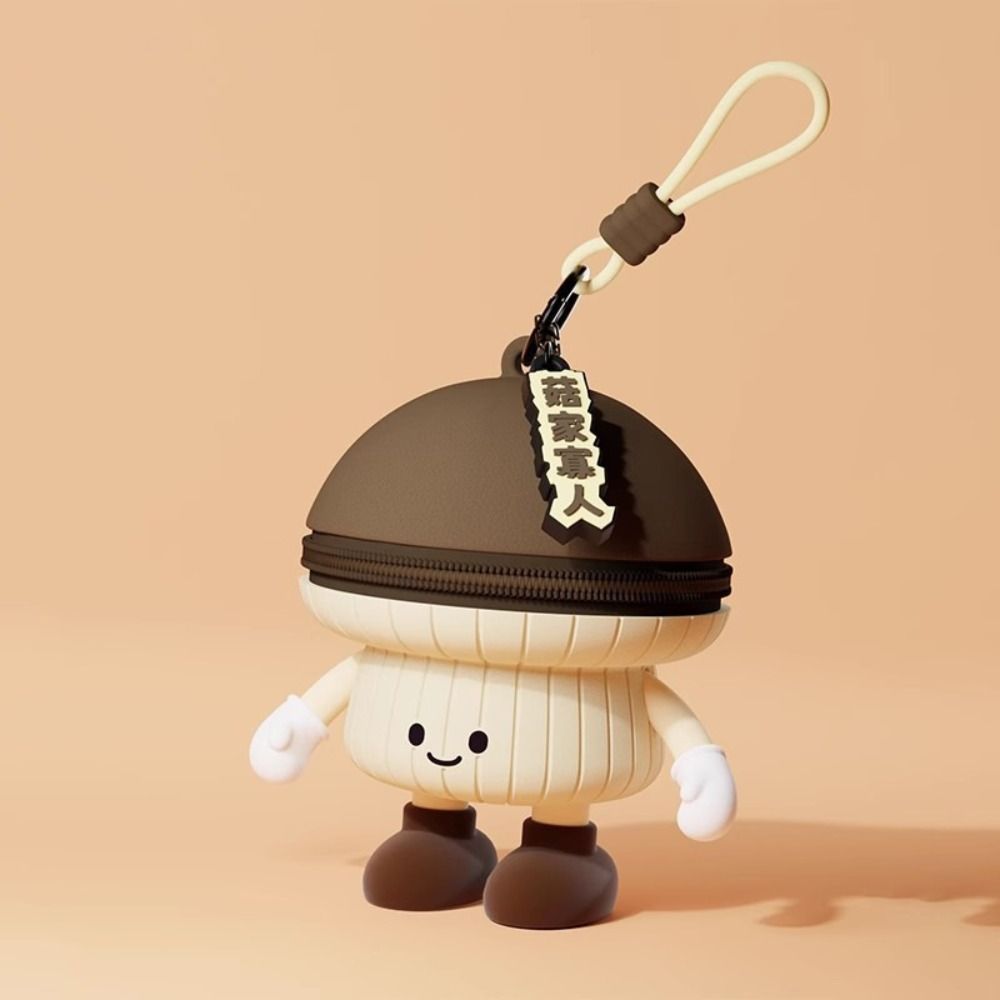 Creative Silicone Storage Bag Kawaii Mini Coin Purse Vegetable Series Earphone Bag Kids
