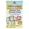 Twinings Herbal Tea Set Variety Pack, Caffeine-Free, 20 Tea Bags, 34g (1.23oz)