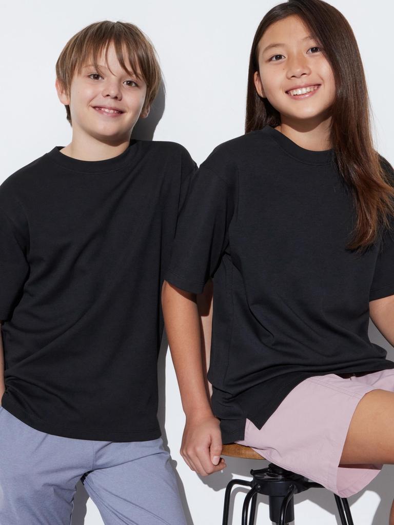 Uniqlo Japan Air Rhythm Cotton Crewneck Tee  Short Sleeve 