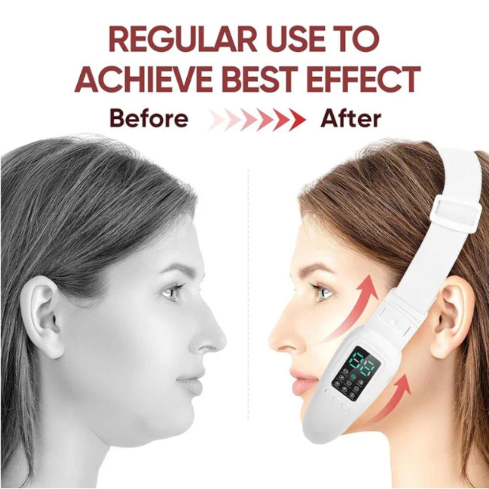 Vibration Massager Facial Lifting Device Electric Beauty Device V Face Lifting Machine  Cheek Lift