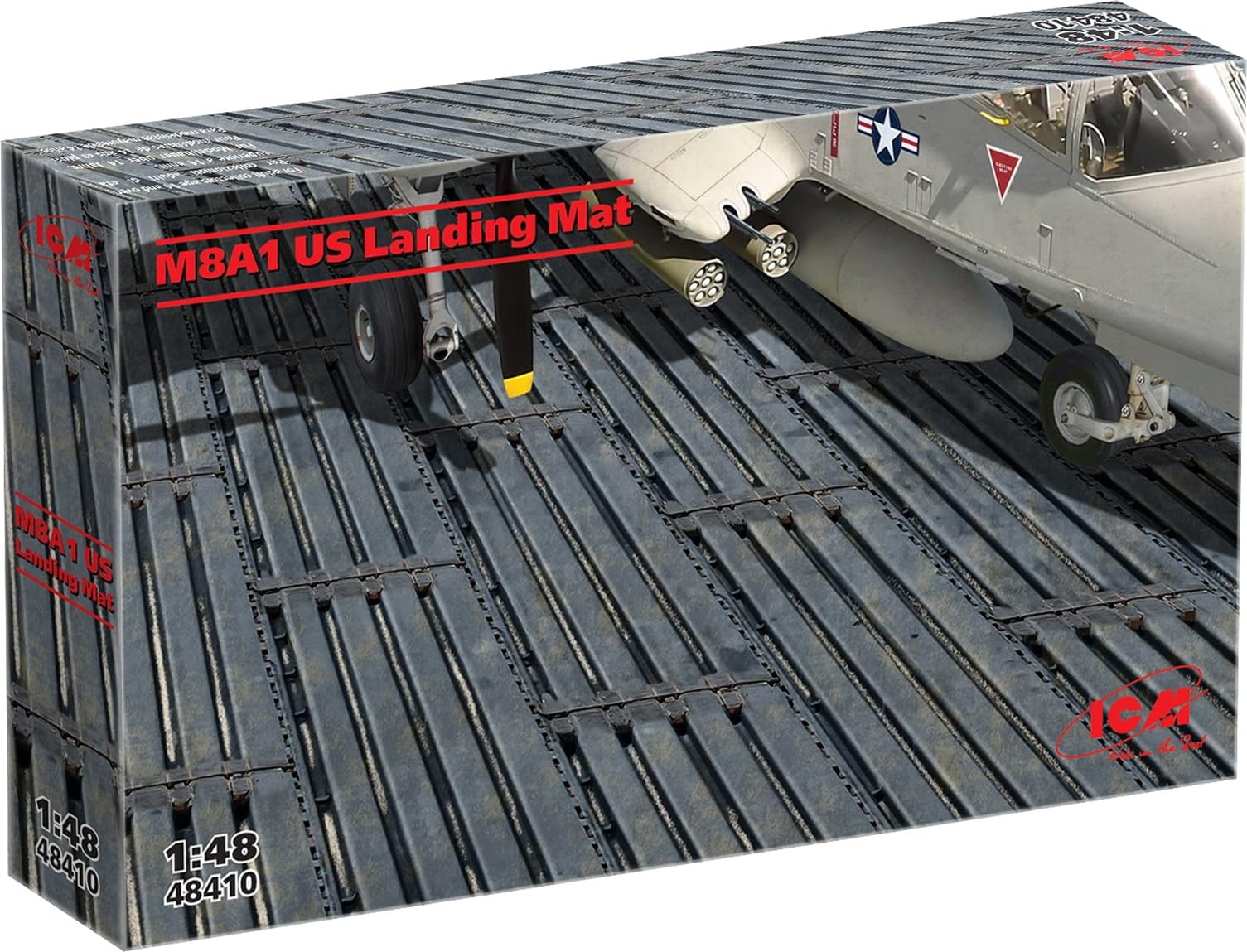 

ICM America M8A1 US Посадочный коврик x Пластиковая модель 48410 1/48 (153 245мм)