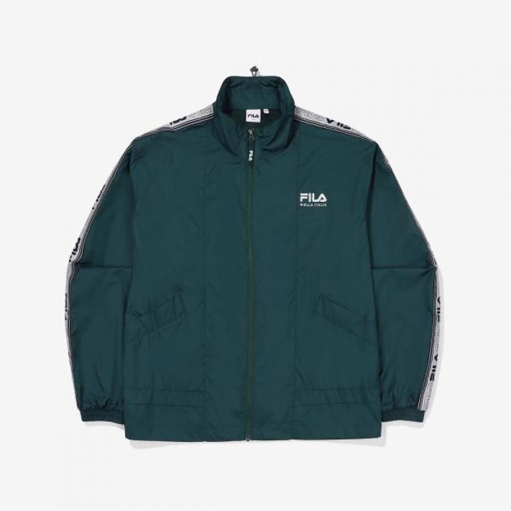 Fila Tape Oversized Windbreaker Jacket PINEGREEN/105