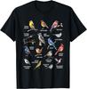 Vogelbeobachtung Vogelbeobachter Vogelliebhaber Vogelkundler Birding Nerd T-Shirt