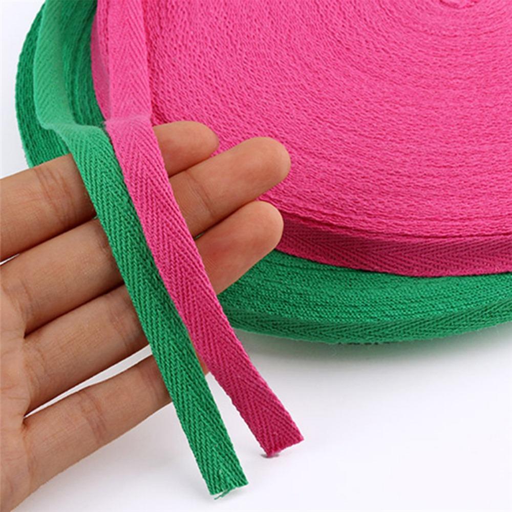 Sewing Belt Packing Webbing DIY Accessories Woven Ribbon Herringbone Tape Cloth Strap Cotton Ribbon
