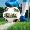 FC AIK Size 5 Soccer Ball, Machine-Stitched PVC, Durable & High Bounce, All Ages Fit, fan merchandise, matches & outdoor use.