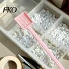 Bead Crafting Scoop 1/2Pcs 3D Printed Fuses Spoon, Long Handle Iron Scoop, Plastic Craft Accessory Scooper Tool for Art Crafts, Gift