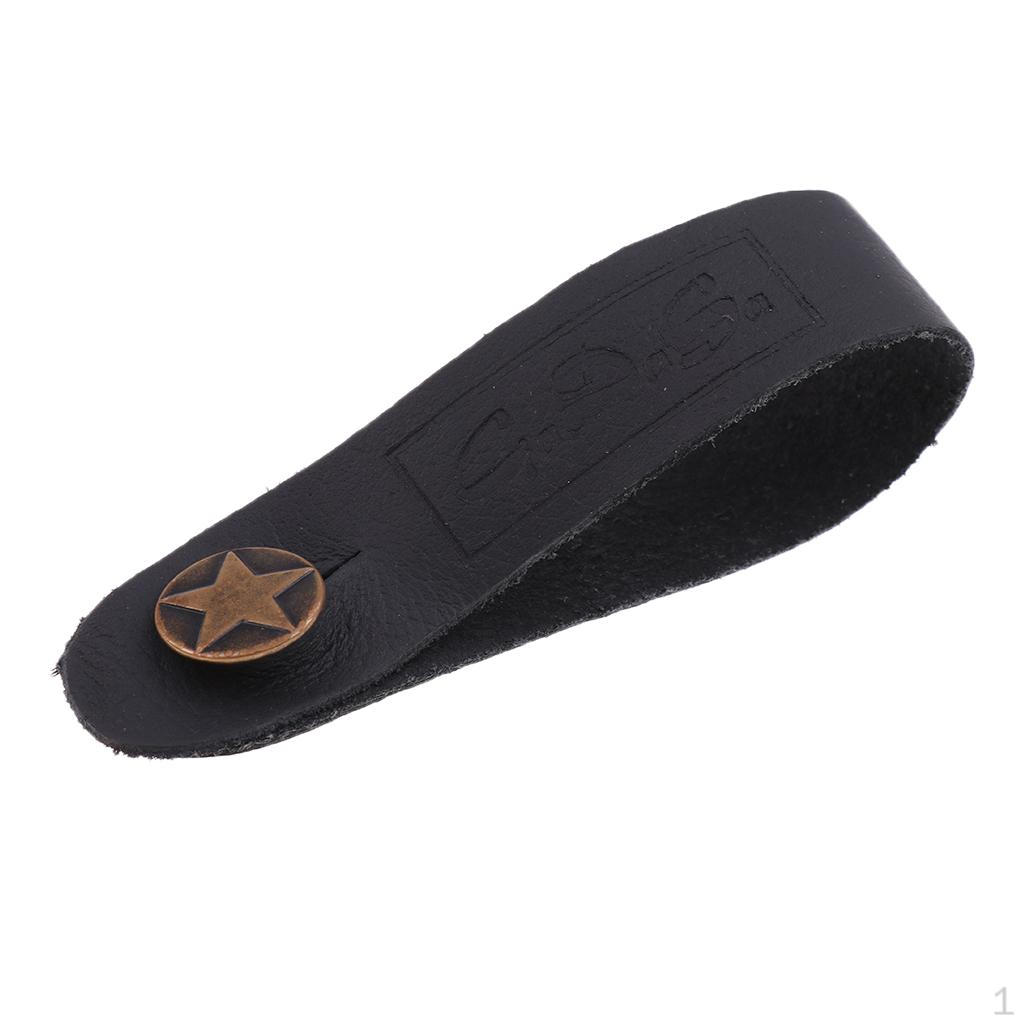 Leather Strap Head Gasket for Acoustic Guitar Parts