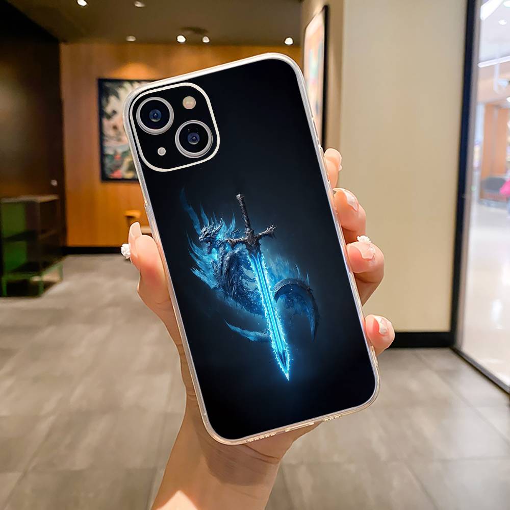 W-O-W-World- of -Warcraft Handyhülle Für iPhone17,16,15,14,13,12,11 ,Pro Max,16/15/14 Plus Weiche Silikon Transparente Hülle