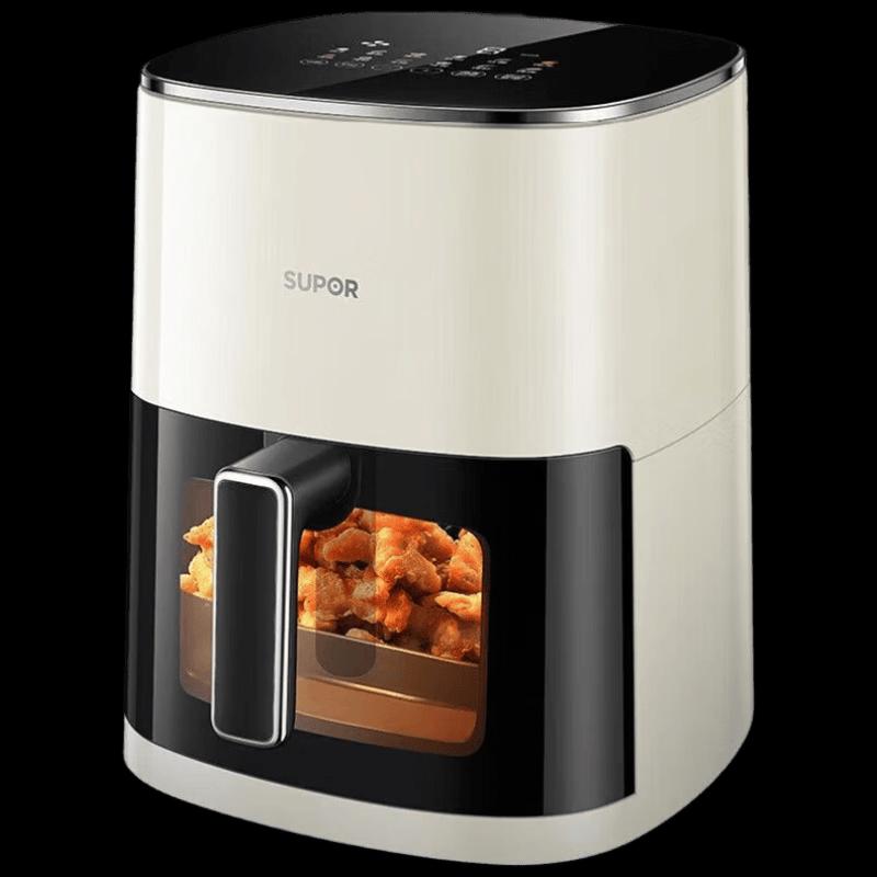 SUPOR 6L Visible Steam Air Fryer with LCD Touch CN plug (adapter included)