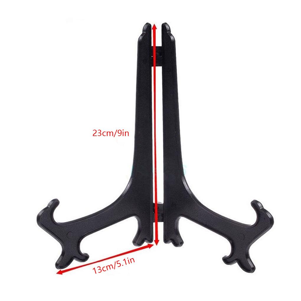 Packung mit 6 Ausstellungsständern Bilderrahmen Faltbare Stabile Halterung Haushalt Stützhalter Set Zubehör für Schlafzimmer Wohnzimmer