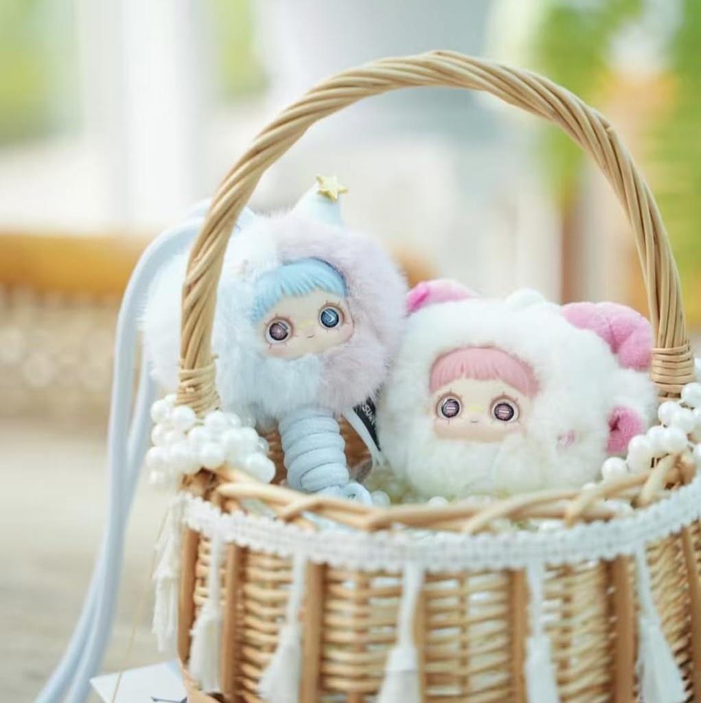 MayMei Sternbild-Geschichte Plüsch-Anhänger Blind Box Beruhigendes Sternbild-Maskottchen für Volljährigkeit und Geburtstage Augen mit Präzisionsstickerei