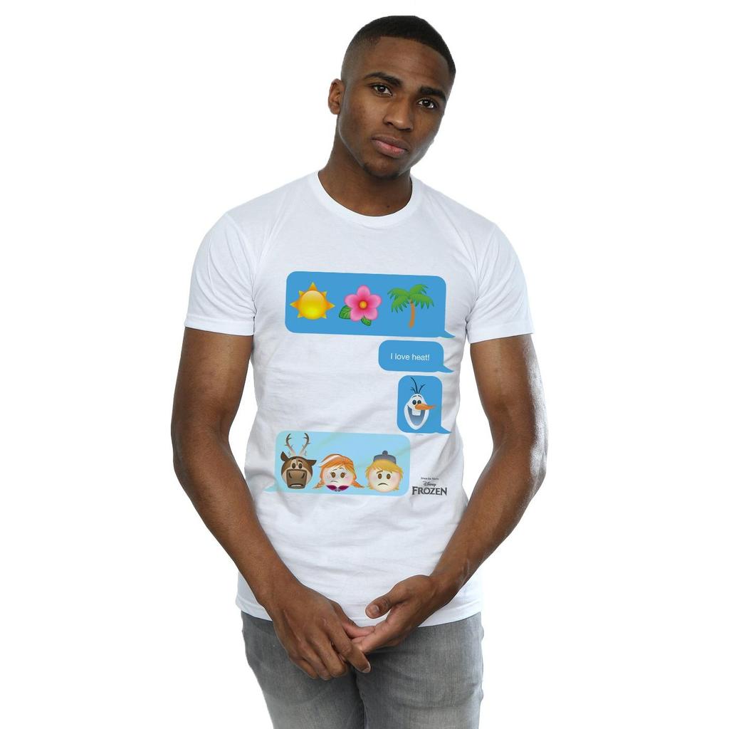 Disney Mens Frozen I Love Heat T-Shirt