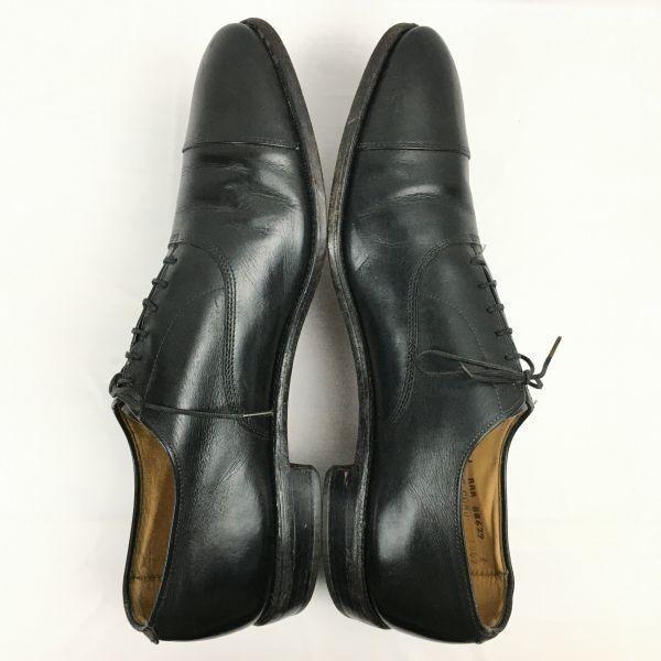 Allen Edmonds Park Avenue Inner Derby Cap Toe Shoes Black size 11AAA 26.5-27.5 Men's(USED)