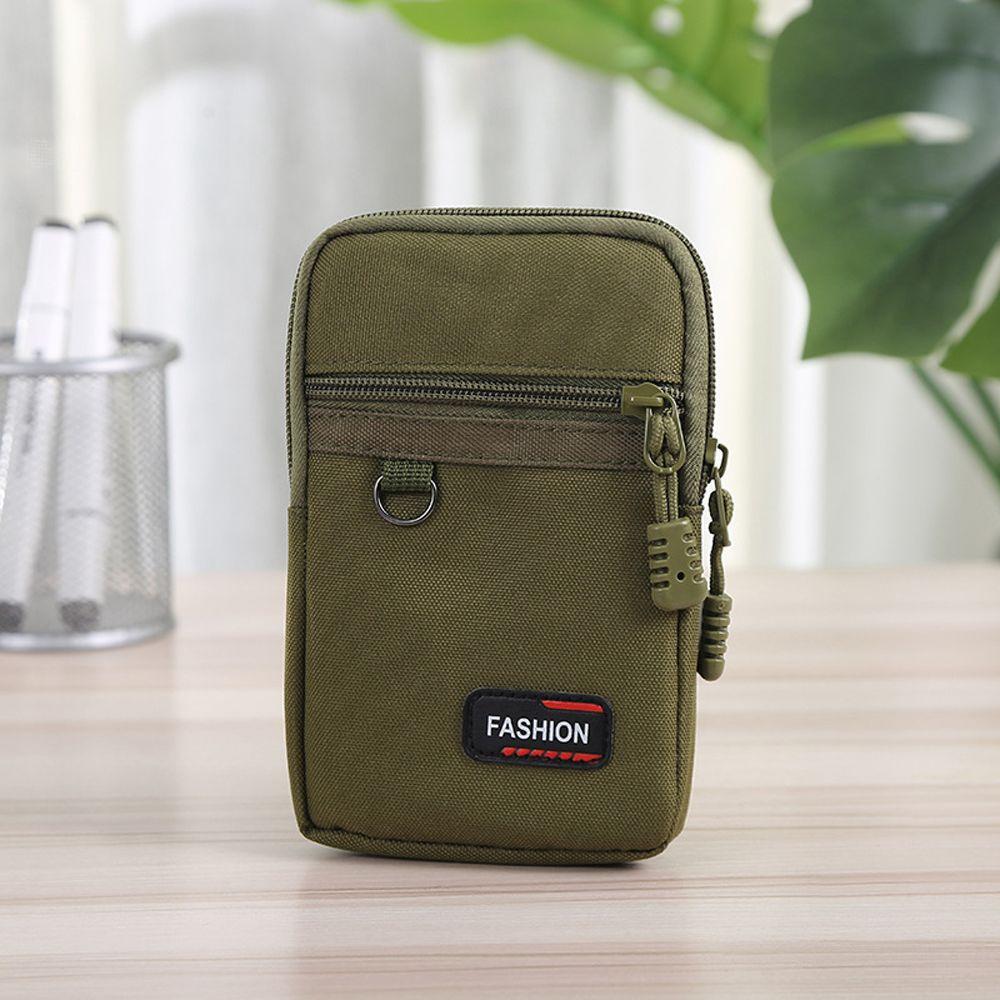 High-capacity Single/Double Layer Waist Fanny Pack Fanny Waist Pack Mobile Phone Bags Belt Bag