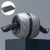 Mini Rebound Abdominal Workout Roller Ergonomic Grip with Knee Mat AB Roller Strengthen Muscle Thicken Abdominal Exercise Wheel