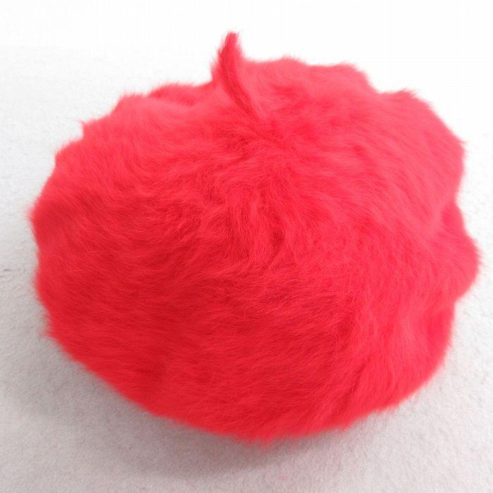 Used Used KANGOL KANGOL Beret Angora Red 25aug20