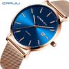 CRRJU 2161 Men's Starry Sky Fashion Watch - Simple Business Design
