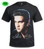 Nuova Maglietta Unisex con Firma di Elvis Presley Rock Star Re del Rock and Roll Leggenda