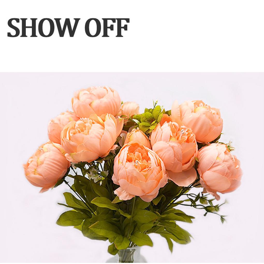 Artificial Peonies Flower Bouquet Low Maintenance And Elegant Bouquet Artificial Flower Flowers