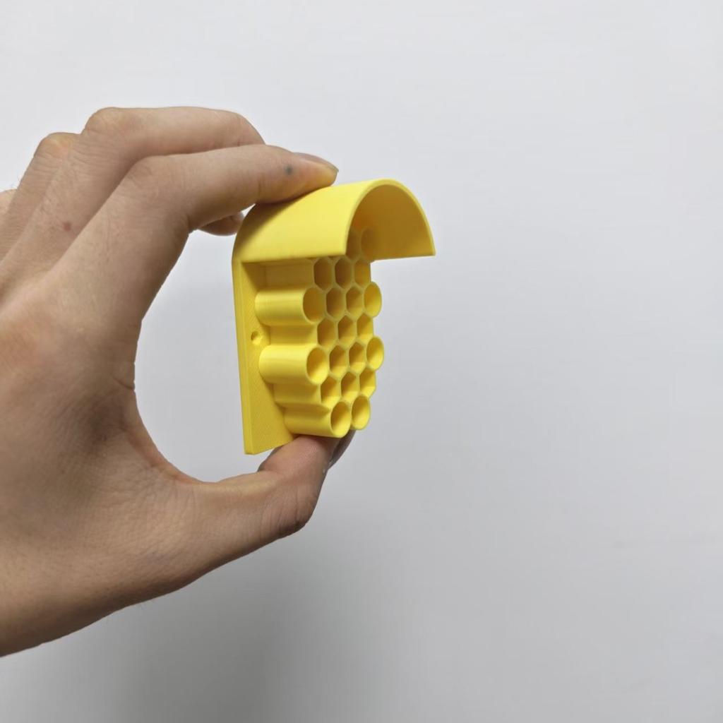 3D-gedrucktes einzelnes Wabenhaus Wildbienen-Nistgerät Bienenhotel Außenlandschaft Ökologische Dekoration