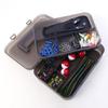 Fishing Tackle Box Lure Organizers Tray Tool Box Lure Storage Box with Removable Dividers Portable Storage Tray