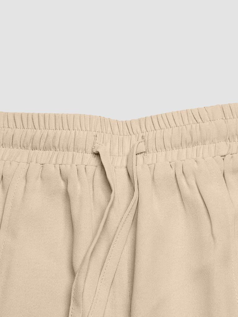 European and American Women's Casual Two-Piece Set: Loose Shirt Jacket and Nine-Point Sports Pants