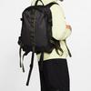 Nike Nylon Fabric Backpack Regular Unisex Black Gray CK7510-010