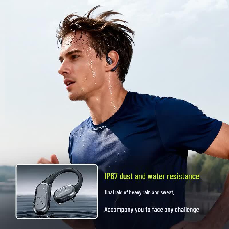 Lansdon RUN FIT TE11 Ear-Hook Bone Conduction Bluetooth Headphones