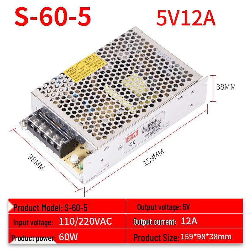 AC To DC Switching Power Supply Module S-15-800W, Output Options: 5V, 12V, 24V, 36V, 48V